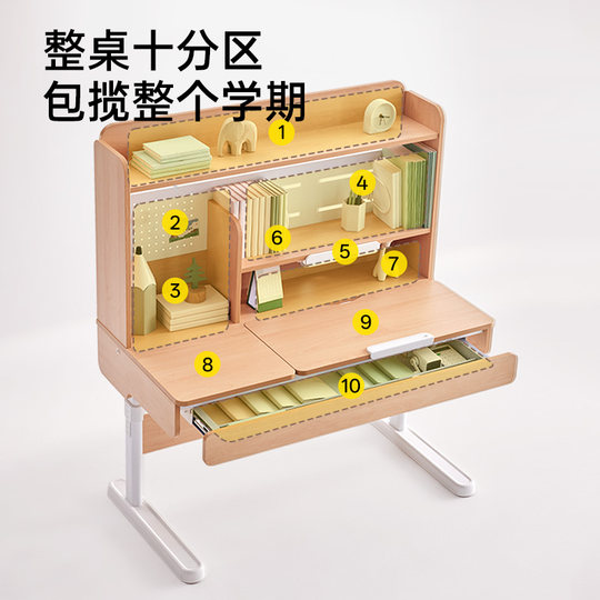 Kinderbetreuung Kinderarbeitstisch Hebetisch Grundschüler Zuhause Schreibtisch und Stuhl Set 2025 neuer Schreibtisch und Stuhl