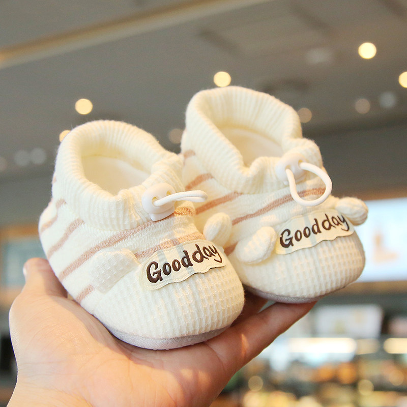 婴儿鞋春秋软底防掉洋气学步鞋宝宝外穿鞋袜防掉透气薄款0-3-12月,淘宝优惠券,粉丝福利购,淘宝优惠卷