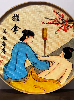 养生采耳墙面装饰挂件墙壁复古