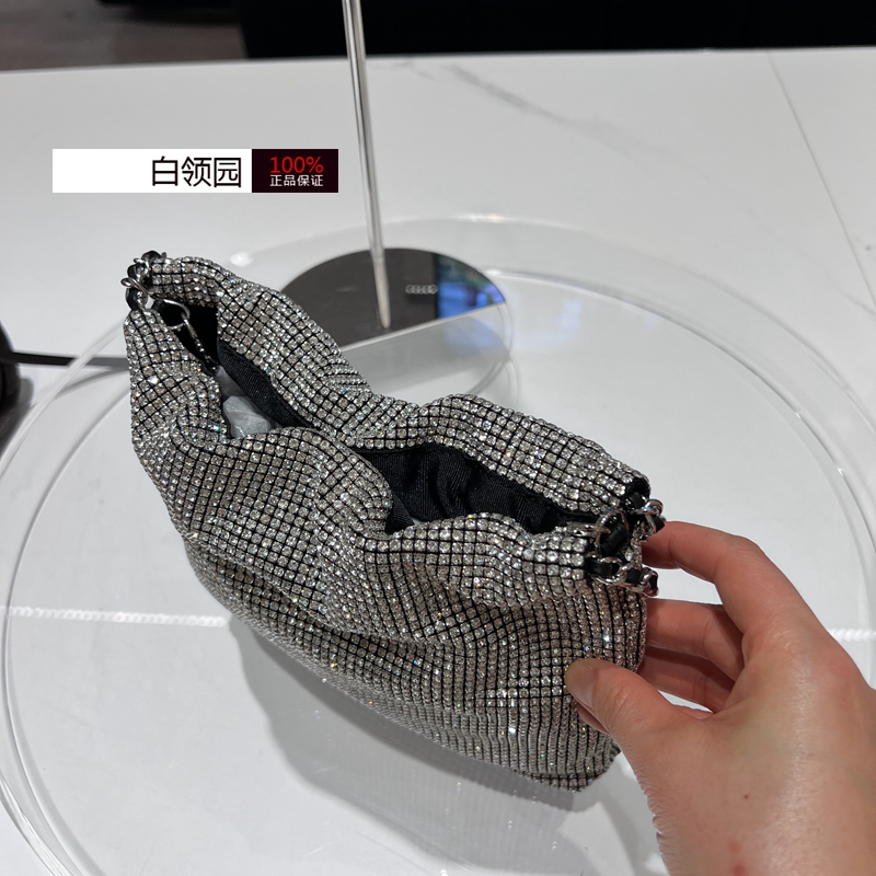 Staccato思加图~专柜正品2025春款时尚满钻单肩包背提包女X8104 - 图1