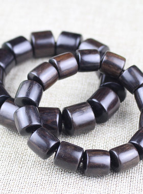 厂家直销佛珠黑黄檀木个性手串