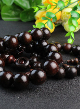 文玩手串老挝大红酸枝交趾黄檀