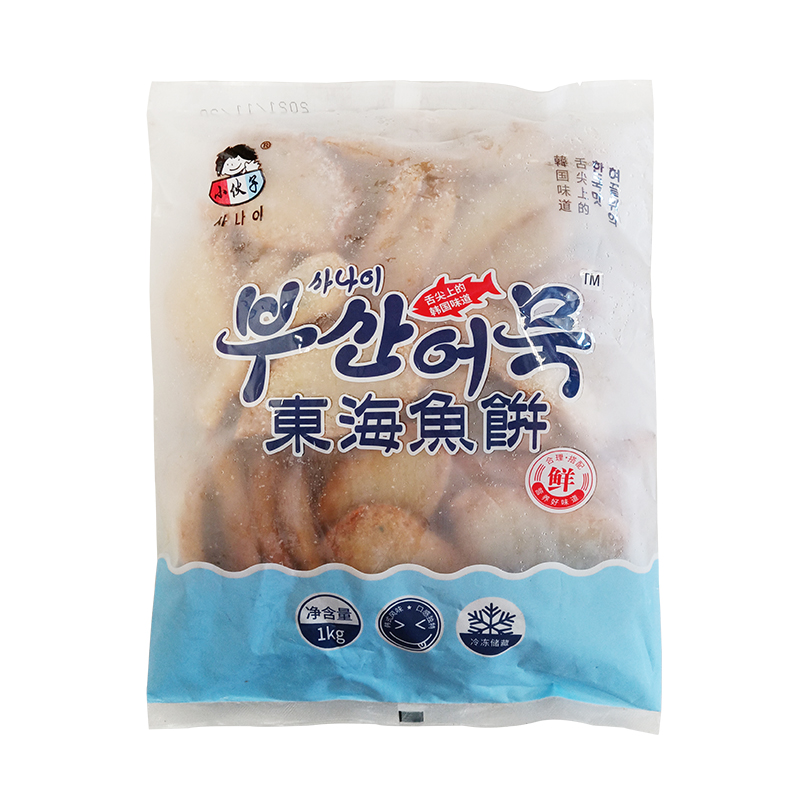 小伙子东海鱼饼甜不辣1kg韩式炒年糕火锅关东煮食材料海鲜饼 - 图3