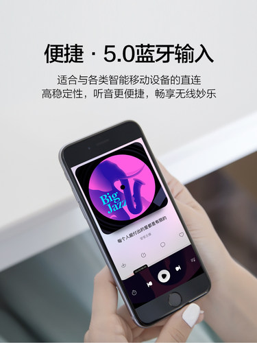 HiVi/惠威D1100桌面蓝牙音箱多媒体有源家用电视音响台式2.0声道 - 图1