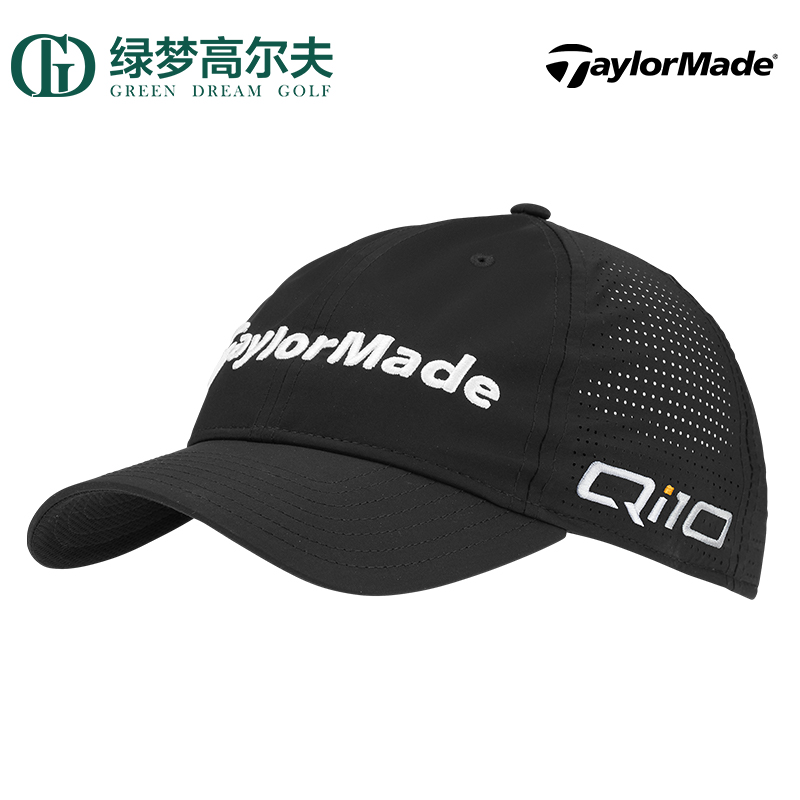 TaylorMade泰勒梅高尔夫球帽男士新款遮阳帽鸭舌帽golf运动棒球帽 - 图0