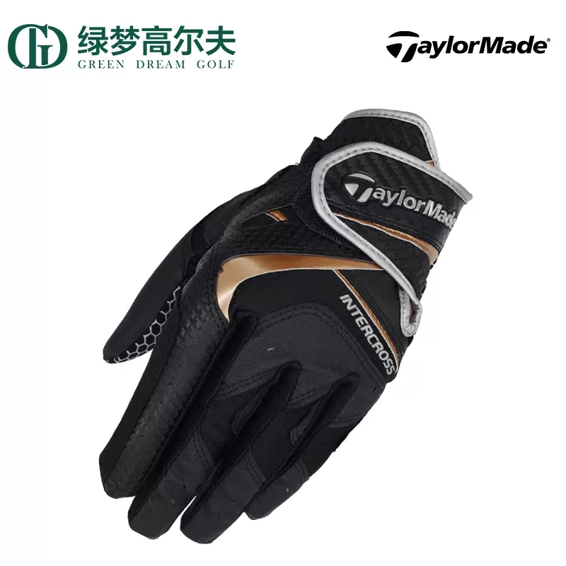 TaylorMade泰勒梅高尔夫手套男士舒适运动透气防滑耐磨左右手golf - 图1