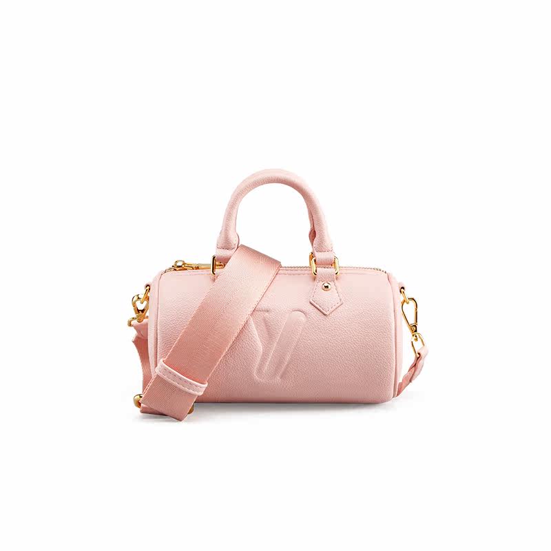 意尔康2021秋季新款小众感波士顿包 意尔康箱包女士包袋