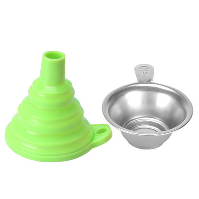 光固化光敏树脂耗材过滤回收工具可伸缩折叠硅胶残渣分液小号漏斗