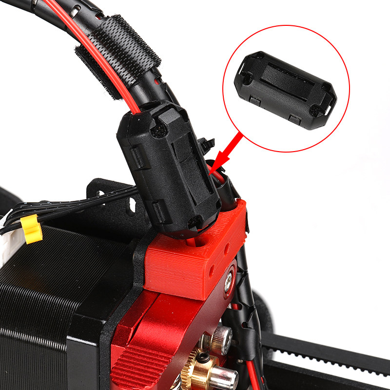 3D打印机配件 PLA耗材清洁器 线材灰尘清除器防静电 1.75/3mm通用