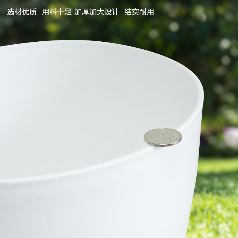 简约高档树脂花盆阳台露台虎皮兰天堂鸟富贵竹大号绿植盆栽种植盆,淘宝优惠券,粉丝福利购,淘宝优惠卷