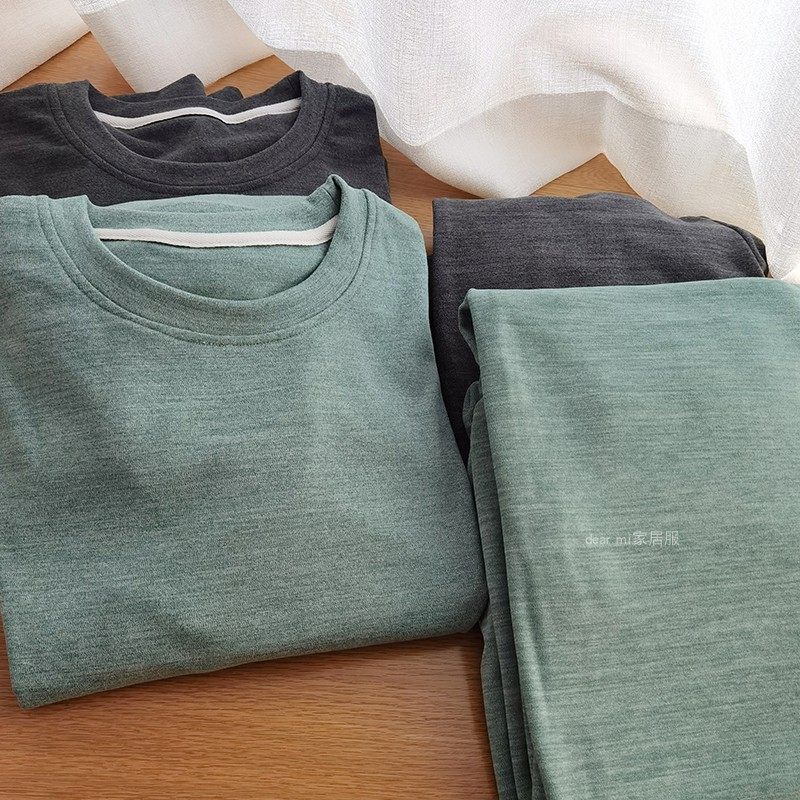 简约德绒睡衣男秋冬季磨毛加绒加厚发热保暖大码居家服外穿家居服,淘宝优惠券,粉丝福利购,淘宝优惠卷