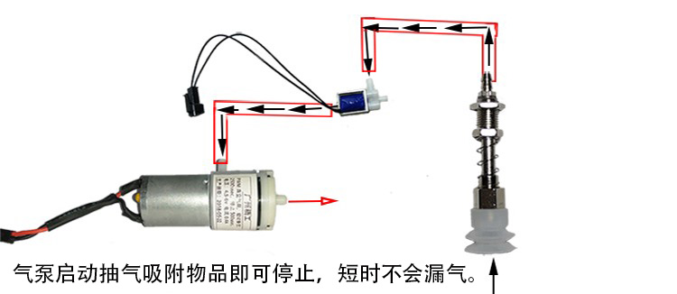 机械臂/气泵阀门/pwm电子开关控制器/真空电子吸盘不带电子开关