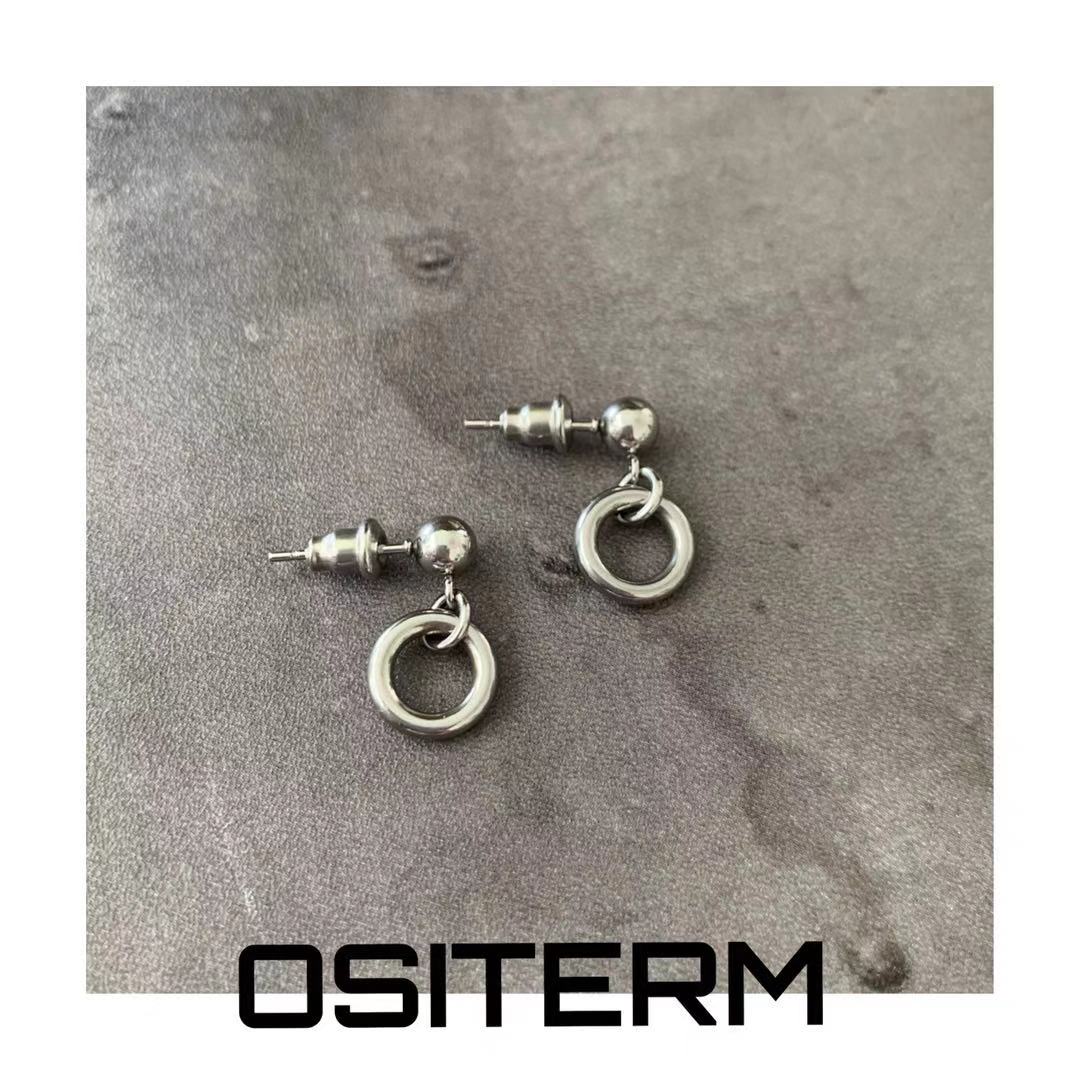 官方正品OSITERM经典原创耳环耳钉王一博庄达菲男女同款原创设计 - 图1
