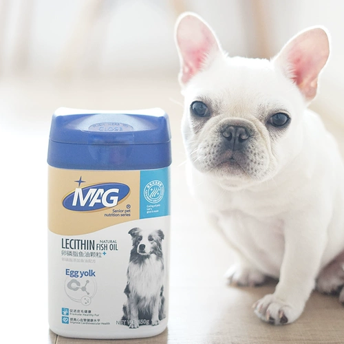 Импортированный маг -лецитин гранулы рыбьего жира борьба с мехом ласка