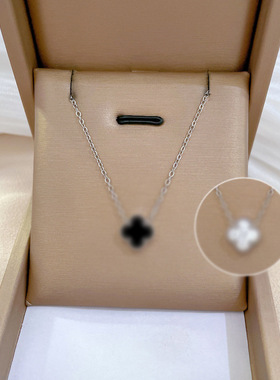 【通体钛钢】几何星球个性极简风炉内真金项链女ins网红锁骨链