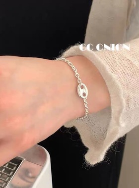 新款 925纯银百搭手链女款轻奢小众精致设计闺蜜叠戴气质手饰批