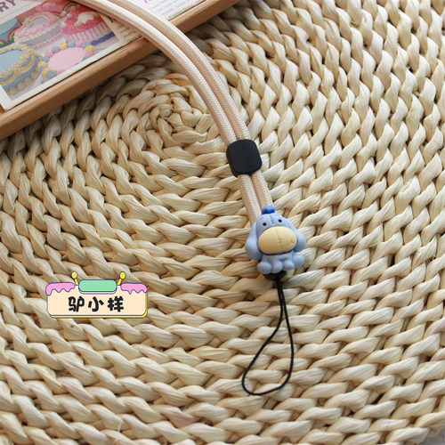 长款可爱卡通挂绳手机挂脖绳钥匙扣证件卡不勒脖子可调节吊绳 - 图2