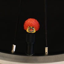 Clown Gas Mouth Cap Bike Road Car Folding Car Motorcycle Universal Personality Retro Cute Retrofit