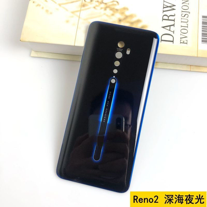 适用于OPPO reno2后盖玻璃Reno2手机后盖电池盖Reno2Z 后盖 无标 - 图2