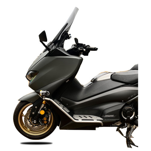 适用于雅马哈TMAX560/530护杠保险杠防摔脚踏射灯支架博奥达改装 - 图0