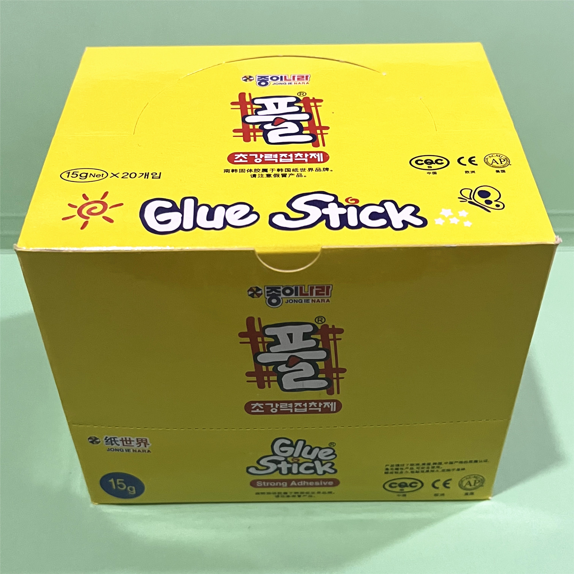 8 15 25 35g克南韩固体胶 JONG IE NARA/纸世界胶棒 GLUE STICK - 图2