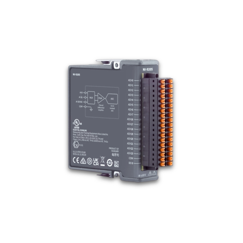 美国NI 9205弹簧端子32通道电压输入模块±10V 250kS/s 16位 - 图3