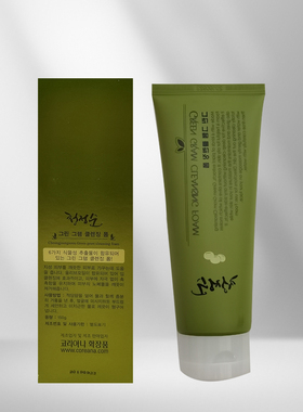清静净纯CHEONG绿豆洗面奶温和深层清洁毛孔净白控油卸妆痘痘可批