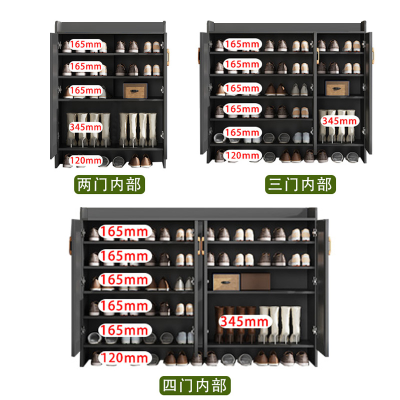 户外加厚全铝合金鞋柜家用门囗阳台庭院大容量防水防晒鞋凳储物柜