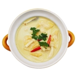Тайская зимняя открытка Том Кха Кокосовое молоко покупает куриный суп тайский кокосовый курица с полным набором ингредиенты горячий горшок суп 3 человека