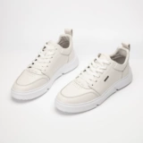 Кожаная белая повседневная обувь для кожаной обуви, кроссовки, воловья кожа