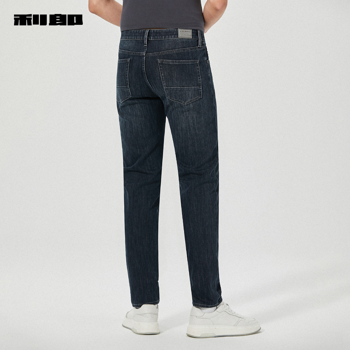 【内里磨毛/四面弹】利郎官方 威化太阳牛仔裤男士2025冬季裤子男 - 图2