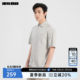 Lilang official slightly wide peak collar business short-sleeved shirt for men