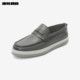 LiLang official first-layer cow leather summer casual shoes