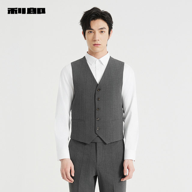 Lilang official spring and autumn business suit with vest