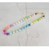 INS gió bé mol cuộn dây silicon hạt cầu vồng teether vòng cổ an toàn luộc răng hạt bé màu - Gutta-percha / Toothbrsuh / Kem đánh răng túi nhai chống hóc Hàn quốc Gutta-percha / Toothbrsuh / Kem đánh răng