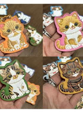 rclab瓦舍猫咪冰箱贴定制