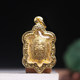 Thai Buddha Amulet Features Genuine Long Phor Willow Turtle Copper Necklace Pendant Lanna