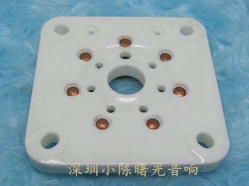 GZC7-C-G电子管座镀金平板 6C33 FU29 FU19 FU32 FU30 FM30电子管 - 图2