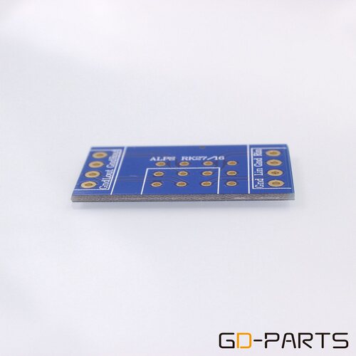 ALPS RK16 RK27型音量电位器PCB板 安装板 转换板 焊接板 连接板 - 图1
