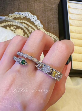 日系轻奢女合金日韩锆石