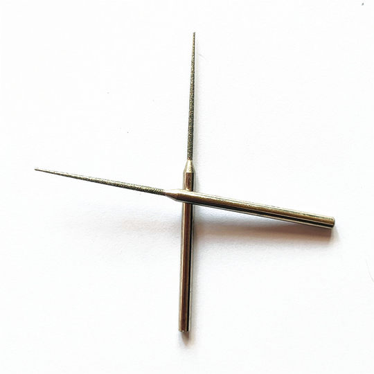 金刚石磨针加长圆柱圆球圆锥尖针玉石玻璃模具吊磨机合金打磨棒头