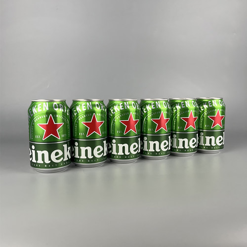 荷兰进口喜力啤酒24听装330ml小瓶易拉罐500ml海尼根拉格小麦黄啤 - 图3