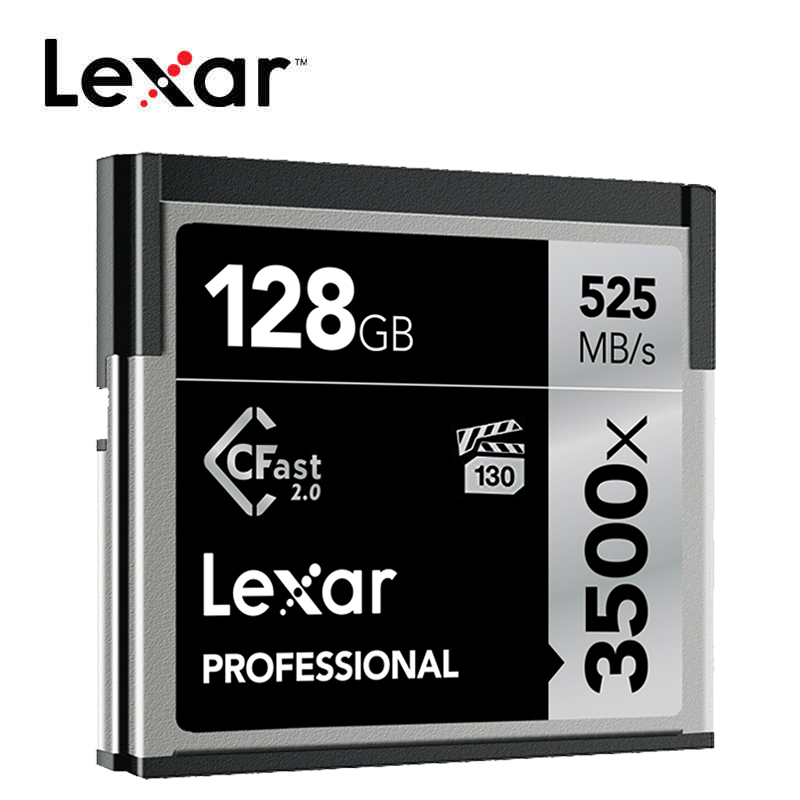 Lexar雷克沙CF 128G 3500X 525M Cfast2.0卡4K高速摄像相机内存卡 - 图2