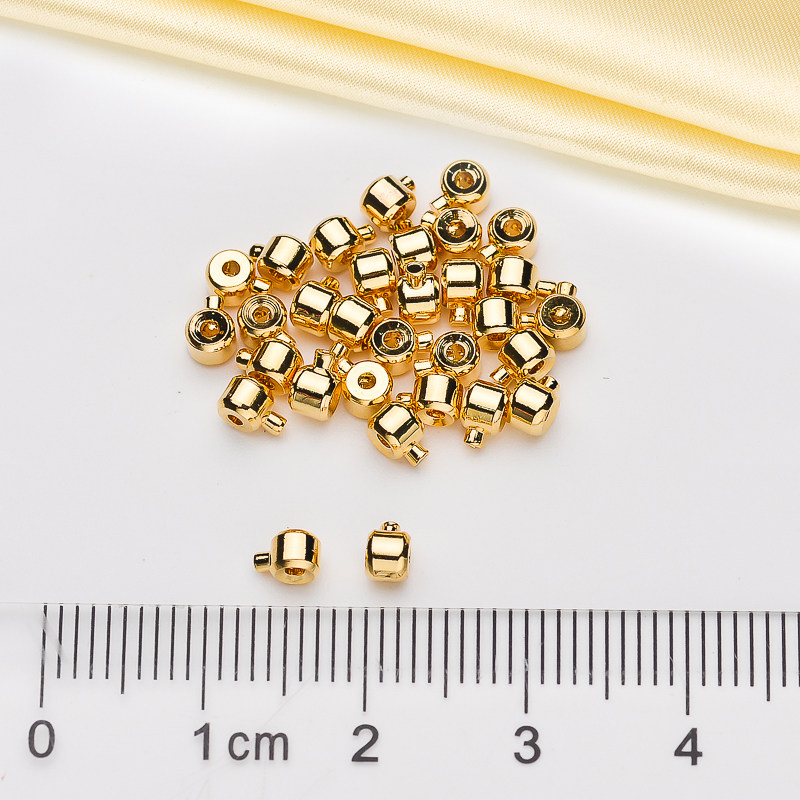 DIY珍珠小配件 包金收尾固定扣 珍珠项链 手链 固定夹头 藏线夹头,淘宝优惠券,粉丝福利购,淘宝优惠卷