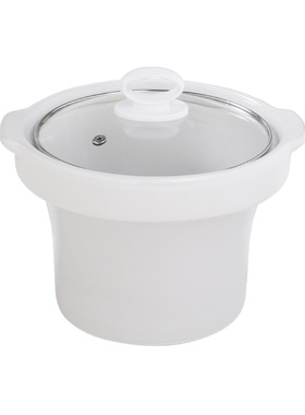 适配美的MD-WBGH18A电炖锅1.8L煲汤煮粥紫砂内锅陶瓷内胆盖子配件