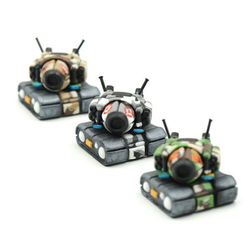 【ZD】客制化机械键盘 Cool Kit Studio 坦克R2 个性手工树脂键帽 - 图3