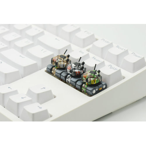 【ZD】客制化机械键盘 Cool Kit Studio 坦克R2 个性手工树脂键帽 - 图2