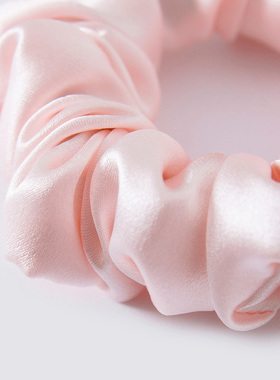 3.5厘米边宽纯真丝无痕大肠发圈