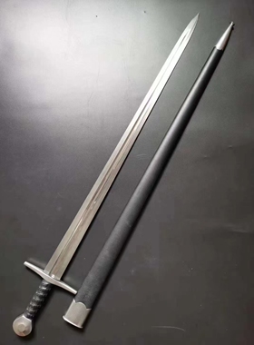 汉威金属 骑士剑 西洋剑 武装剑 欧剑 马歇尔爵士剑 长剑 未开刃