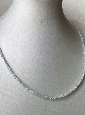 月光石尖晶石锁骨链女细项链简约